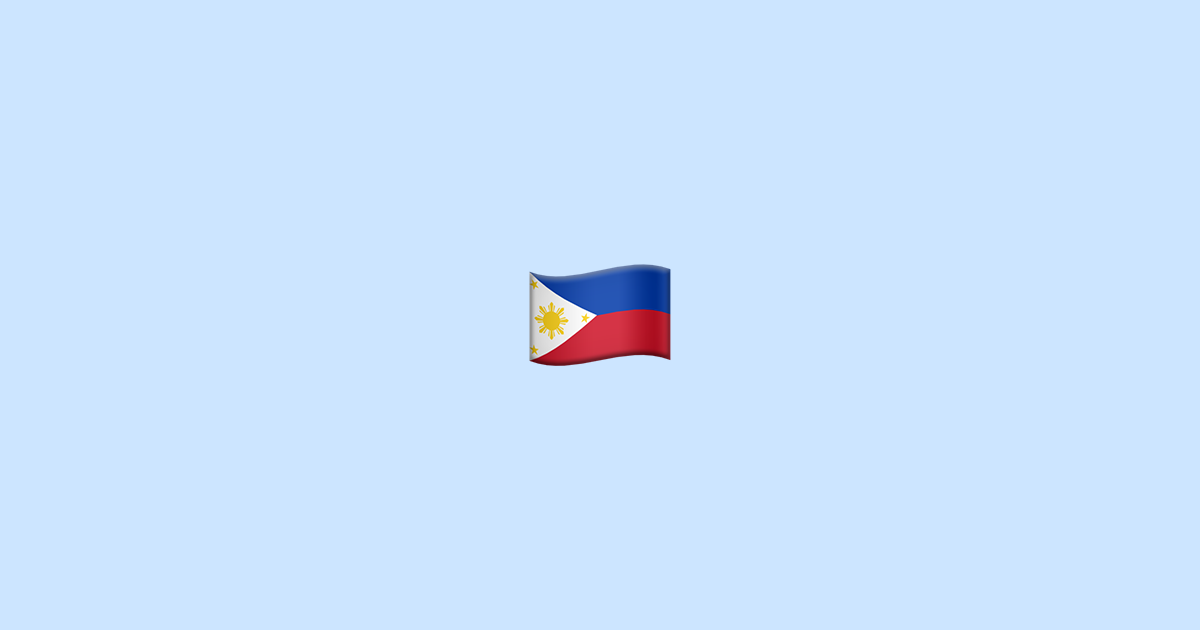 Cờ Philippines biểu tượng cảm xúc: Để 2024, cờ Philippines đã trở thành biểu tượng cảm xúc trên mạng xã hội với những thiết kế tươi sáng và ý nghĩa đầy cảm xúc. Hãy chọn xem hình ảnh liên quan đến cờ Philippines để cảm nhận được sức mạnh của biểu tượng này.