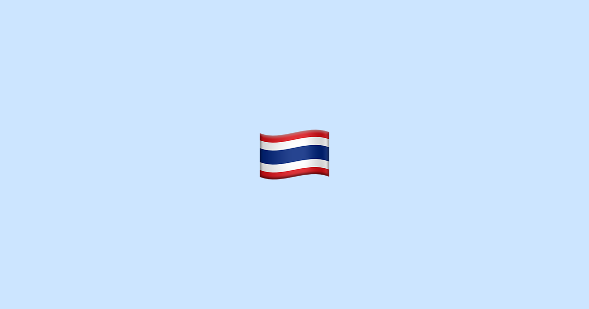 Biểu tượng cảm xúc cờ Thái Lan: Sử dụng biểu tượng cảm xúc cờ Thái Lan để thể hiện tình cảm của bạn trong trò chuyện. Với những biểu tượng dễ thương và mang tính biểu tượng đặc trưng của quốc kỳ Thái Lan, chắc chắn nó sẽ làm bạn thêm yêu quốc gia này!