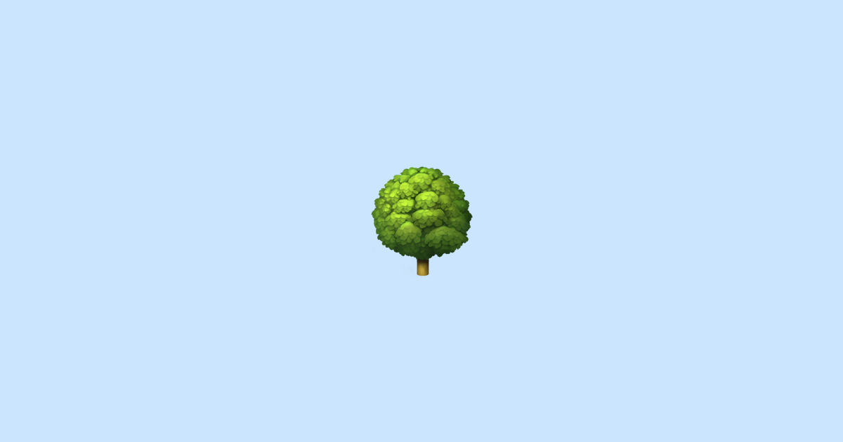 deciduous-tree-emoji-meaning