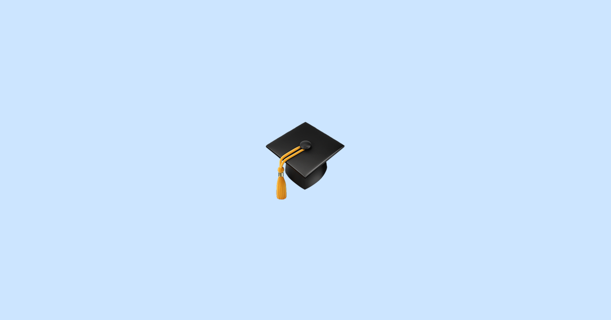 🎓 Graduation Cap - Emoji Meaning