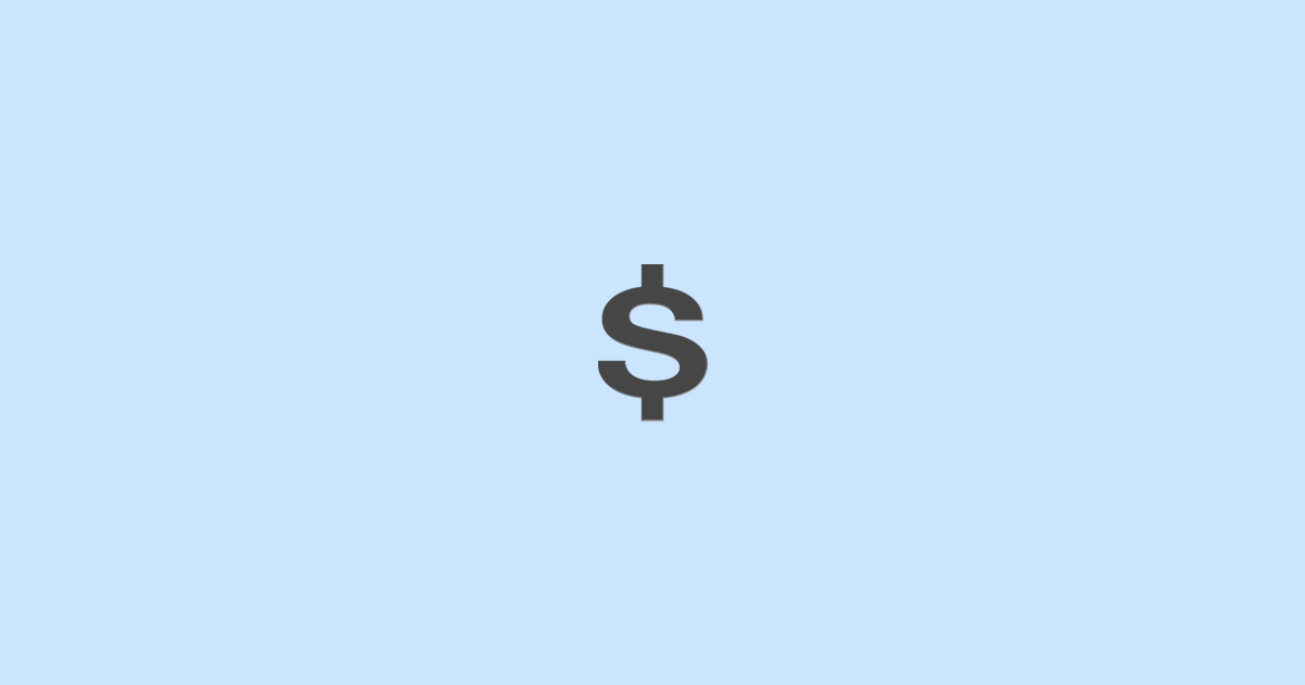 💲 Heavy Dollar Sign - Emoji Meaning