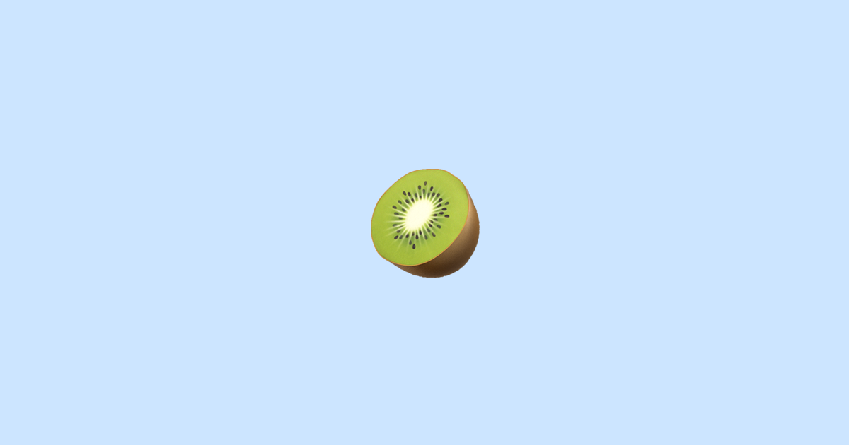 🥝 Kiwi Fruit - Emoji Meaning