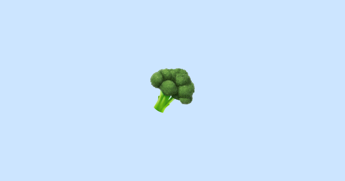 🥦 Broccoli Emoji Meaning