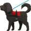 service dog Emoji (Apple)