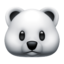 Gấu trắng Bắc Cực Emoji (Apple)