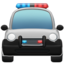 Oncoming Police Car Emoji (Apple)