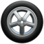 wheel Emoji (Apple)