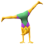 woman cartwheeling Emoji (Apple)