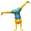 man cartwheeling Emoji (Apple)