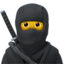 Ninja Emoji (Apple)