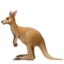 känguru Emoji (Apple)