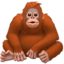 orangután Emoji (Apple)