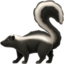 skunks Emoji (Apple)