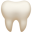 tooth Emoji (Apple)