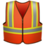 safety vest Emoji (Apple)