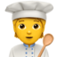 tukang masak Emoji (Apple)