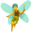 man fairy Emoji (Apple)