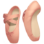 sapatilha de balé Emoji (Apple)