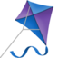 kite Emoji (Apple)