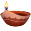 diya lamp Emoji (Apple)