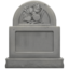 headstone Emoji (Apple)