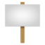 placard Emoji (Apple)