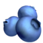 blueberries Emoji (Apple)