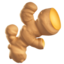 rădăcină de ghimbir Emoji (Apple)