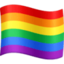 rainbow flag Emoji (Facebook)