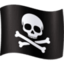 pirate flag Emoji (Facebook)