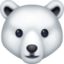 polar bear Emoji (Facebook)