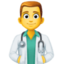 professionnel de la santé Emoji (Facebook)