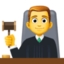 man judge Emoji (Facebook)