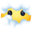 rosto nas nuvens Emoji (Facebook)