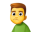 plutande man Emoji (Facebook)