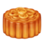 moon cake Emoji (Facebook)