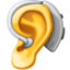 ear with hearing aid Emoji (Facebook)