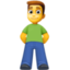 man standing Emoji (Facebook)