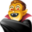 manlig vampyr Emoji (Facebook)