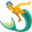 merman Emoji (Facebook)