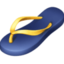 thong sandal Emoji (Facebook)