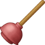 plunger Emoji (Facebook)