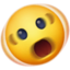 skakande ansikte Emoji (Facebook)