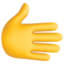 rightwards hand Emoji (Facebook)