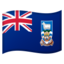 bandeira: Ilhas Malvinas Emoji (Google)