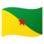 bandeira: Guiana Francesa Emoji (Google)