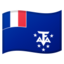 steag: Teritoriile Australe și Antarctice Franceze Emoji (Google)