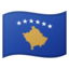 flagga: Kosovo Emoji (Google)