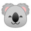 Koala Emoji (Google)