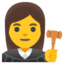 juíza Emoji (Google)